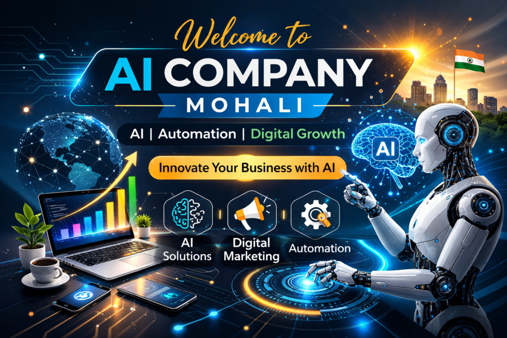 Welcome to AI Company Mohali providing AI services, digital marketing, and automation solutions