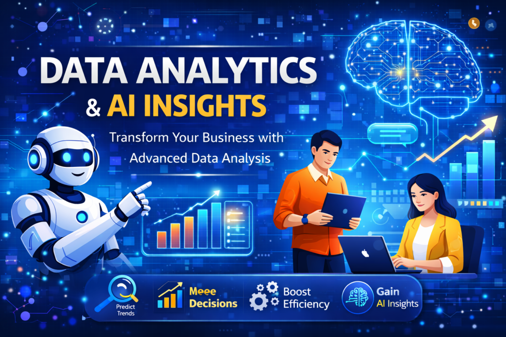 AI-powered data analytics insights for business decision making