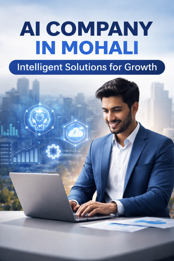 Best AI Company in Mohali providing AI SEO services and automation solutions for startups