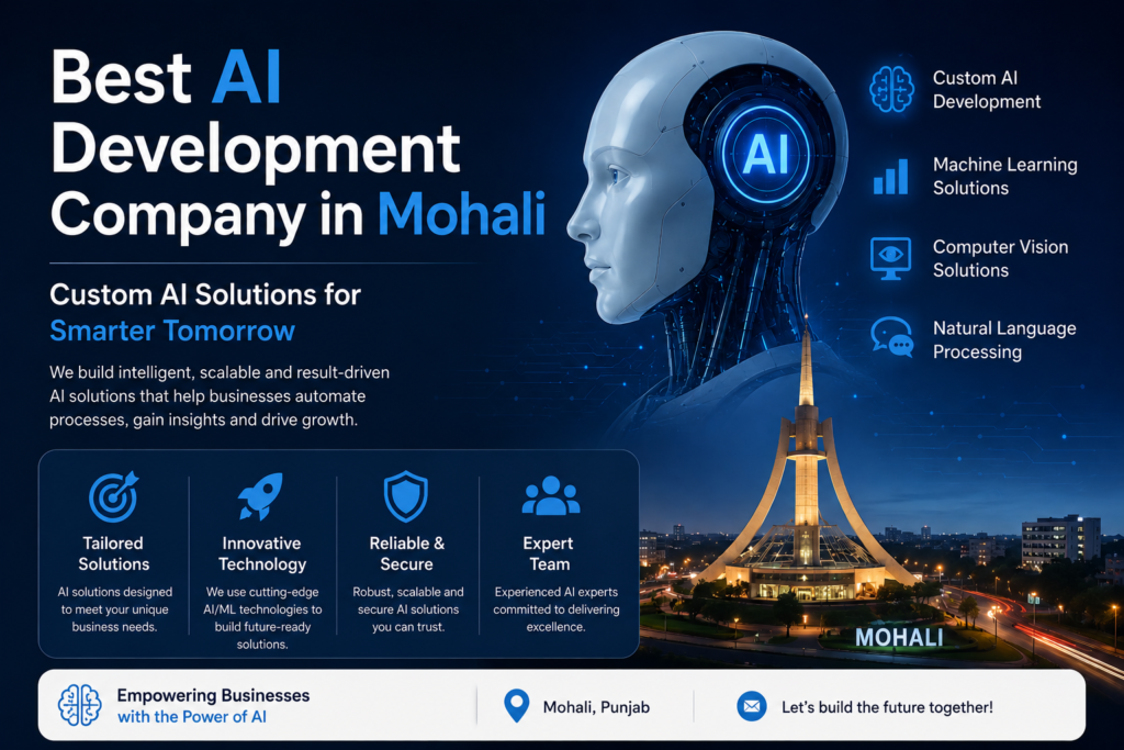 Best AI Development Company in Mohali