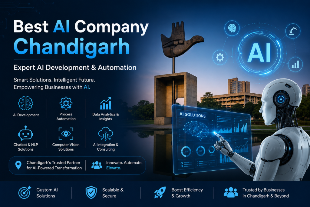 Best AI Company Chandigarh Expert AI Development & Automation